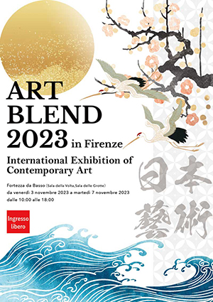 日本画家 佐藤宏三 ART BLEND 2023 in Firenze