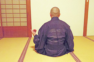 日本画家 佐藤宏三 Hidden Art「耳無し芳一」お坊さん取材