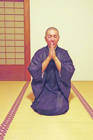 日本画家 佐藤宏三 Hidden Art「耳無し芳一」お坊さん取材