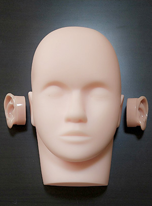 日本画家 佐藤宏三 Hidden Art「耳無し芳一」参考用マネキン