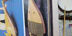 日本画家 佐藤宏三 Hidden Art「耳無し芳一」其弐 平家琵琶の描写