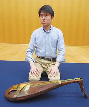 日本画家 佐藤宏三 Hidden Art「耳無し芳一」日吉さんと平家琵琶