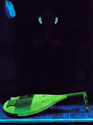 日本画家 佐藤宏三 Hidden Art「耳無芳一」其弐 完成 暗