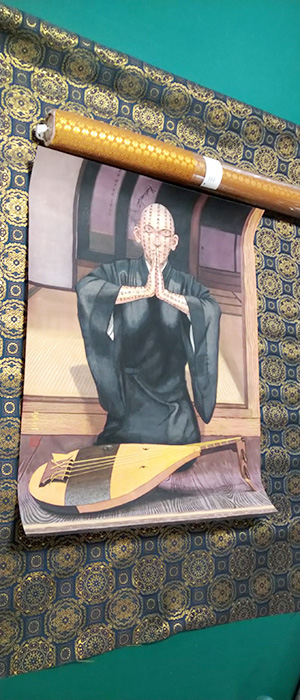 日本画家 佐藤宏三 Hidden Art「耳無芳一」其弐・其弐 裂地の選定