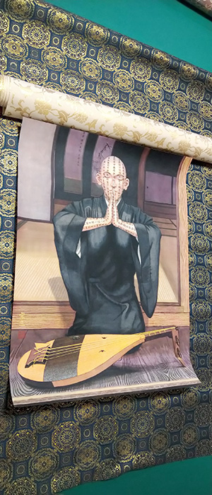 日本画家 佐藤宏三 Hidden Art「耳無芳一」其弐・其弐 裂地の選定