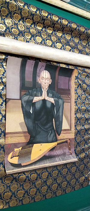 日本画家 佐藤宏三 Hidden Art「耳無芳一」其弐・其弐 裂地の選定