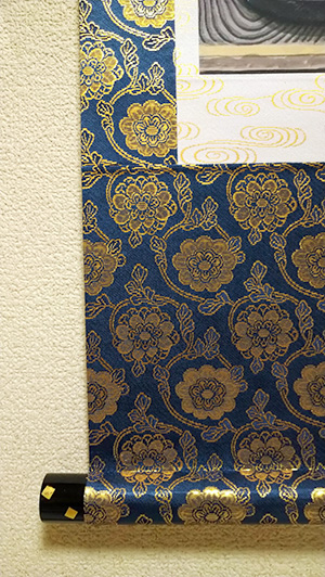 日本画家　佐藤宏三 Hidden Art「耳無芳一」其弐　完成掛軸　拡大