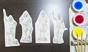 日本画家 佐藤宏三 Hidden Art「地獄極楽変相図」
下図の補完