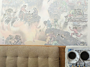 日本画家 佐藤宏三 Hidden Art「地獄極楽変相図」下図のトレース